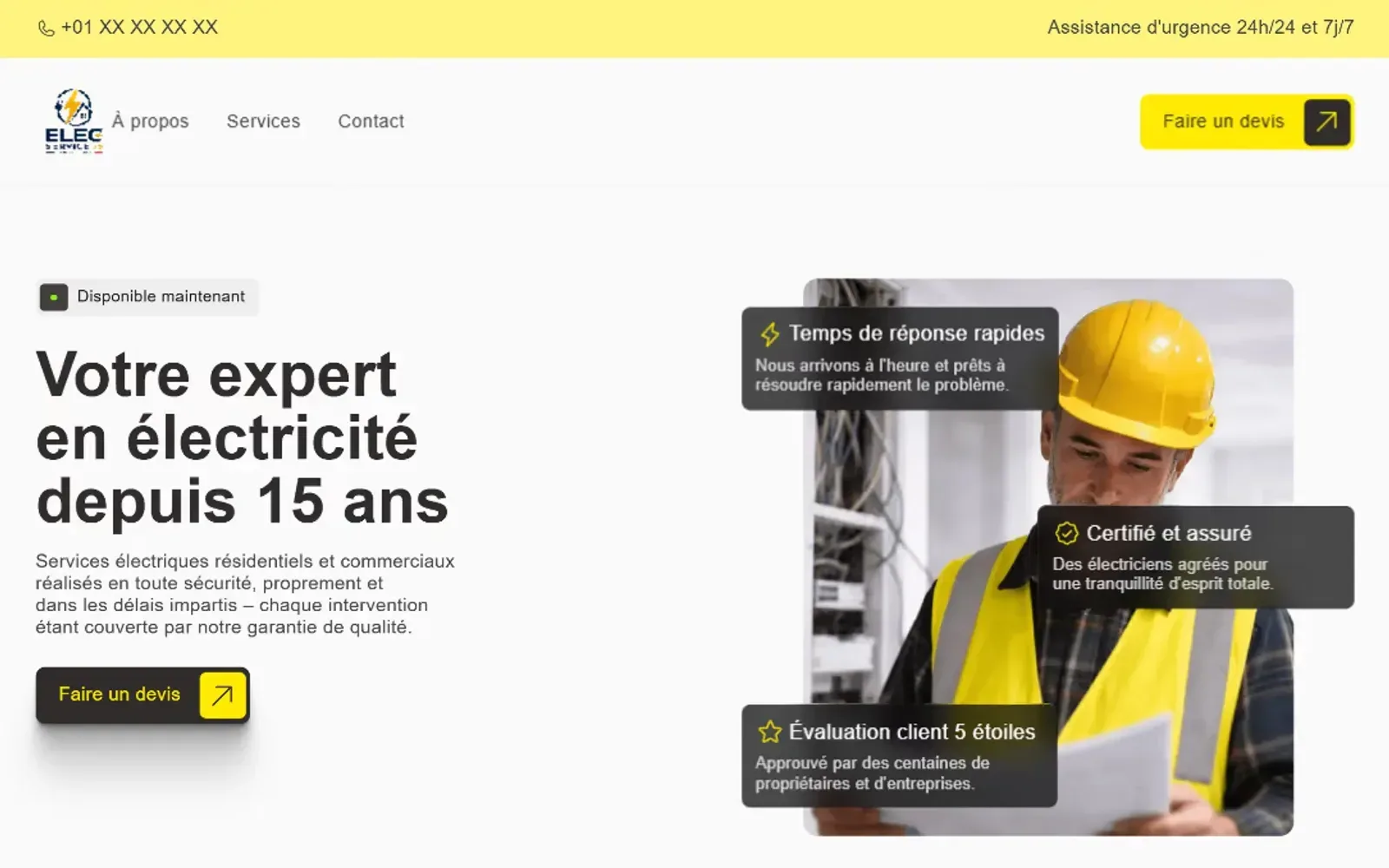 Elec Service, électricien