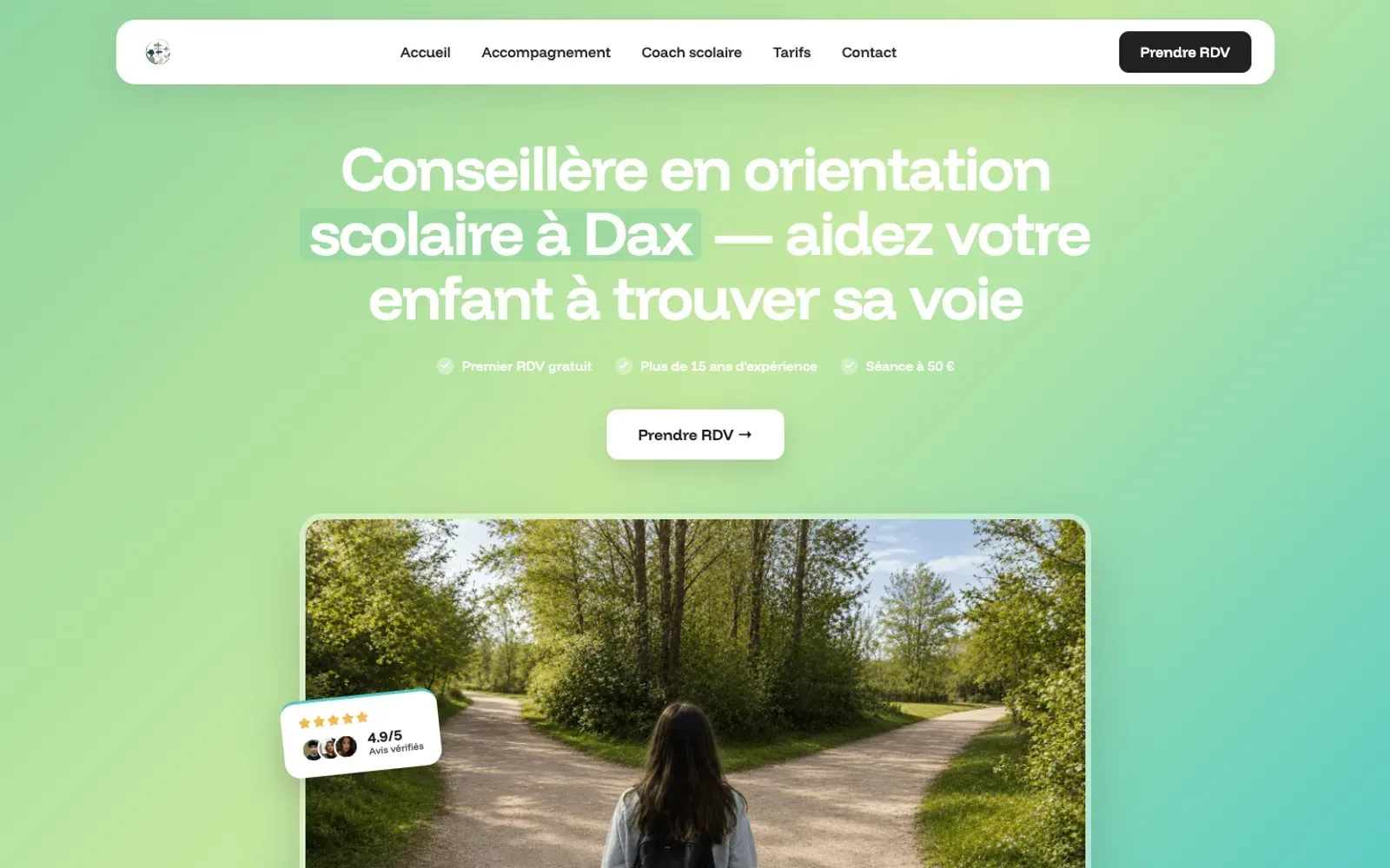 Marine Junca, conseillère en orientation